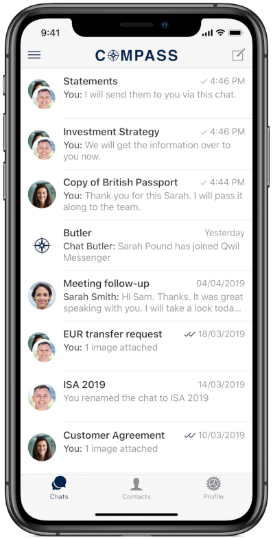 qwil mobile app